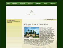 Tablet Screenshot of pointewestflorida.com